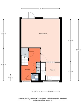 Floorplan - Haydnplantsoen 15, 3752 JV Bunschoten-Spakenburg